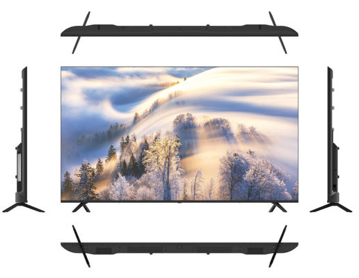 ضخامة فائقة 75 بوصة التلفزيون الذكي بدون إطار LED 4K التلفزيون مع نظام أندرويد