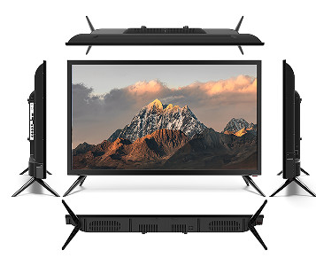 صوت عالي الجودة 40 بوصة Smart LED TV Frame Style TV مع تكوين عالي