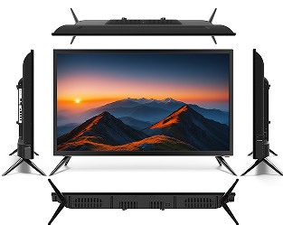 43 بوصة 4K أندرويد تليفزيون ذكي دولبي رقمية زائد مع المعدنية