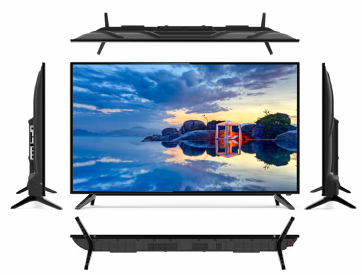 4K 65 بوصة التلفزيون الذكي شاشة LED بدون إطار الحدود تعديل الألوان الذكي