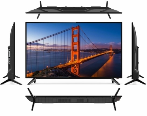 التحكم عن بعد 32 بوصة التلفزيون الذكي HD التلفزيون الزجاجي المقاوم سهلة التثبيت