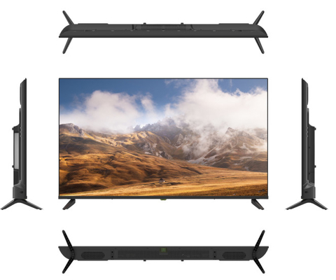 برنامج التلفزيون OLED بدون إطار 85 بوصة 4K أندرويد التلفزيون متعدد الوسائط البلاستيكية